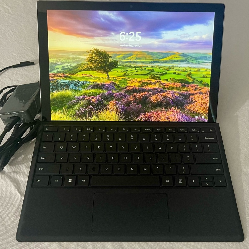 Black Tablet with Keyboard